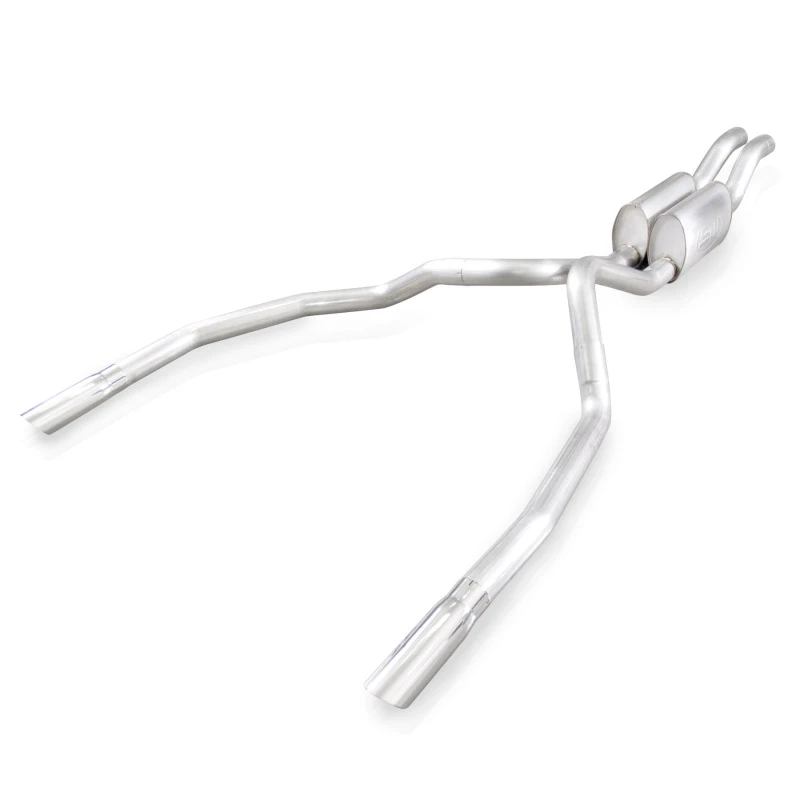 Stainless Works 2010-14 Ford Raptor 3-Zoll-Endschalldämpfer mit Kammer unter der Stoßstange