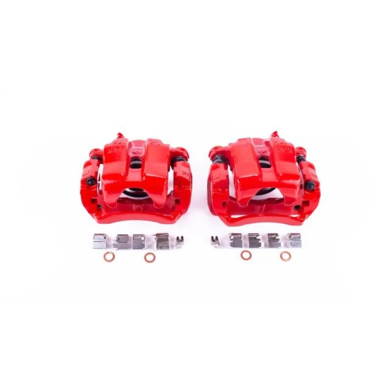 powerstop_S1910-67946016d86f3 Power Stop 96-98 Suzuki Sidekick Front Red Calipers w/Brackets - Pair