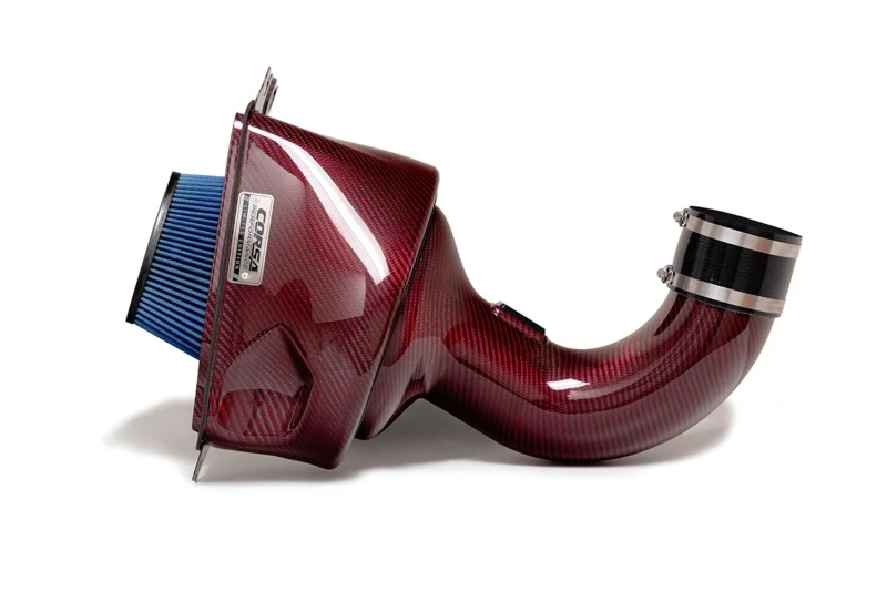 corsa-performance_44001-R-67930f21344c4 Corsa 2014-19 Chevrolet Corvette C7 6.2L V8 Rote Karbonfaser-Luftansaugung (Passt nicht für Z06/ZR1)