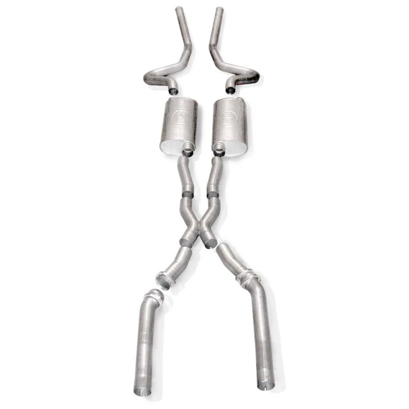 Stainless Works Chevy Chevelle Small/Big Block 1968-72 Auspuff 3 Zoll System mit X-Rohr