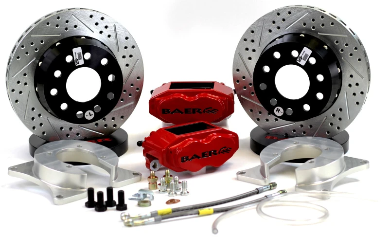 Baer Brakes Rear Ends w/ Dana 60 or Mopar 8-3/4in Car Housing Ends 11in SS4+ Rear SDZ Brake Kit - GB