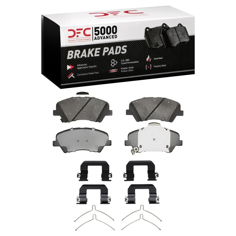 DFC 18-23 Hyundai Accent Front 5000 Advanced Ceramic Brake Pads and Hardware Kit