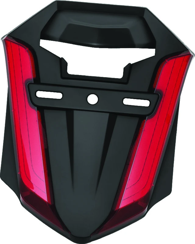 Kuryakyn Omni L.E.D. Rear Fender Cover Satin Black für 2018–2020 Honda Gold Wing GL1800