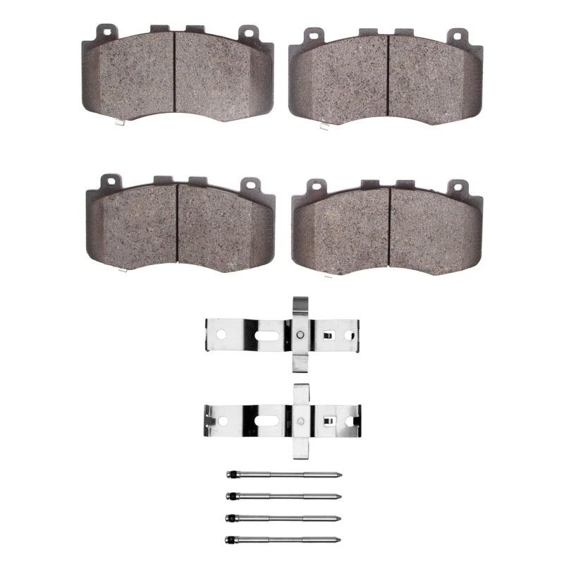 DFC 18-25 Dodge Durango Front Ultimate Duty Performance Brake Pads and Hardware Kit