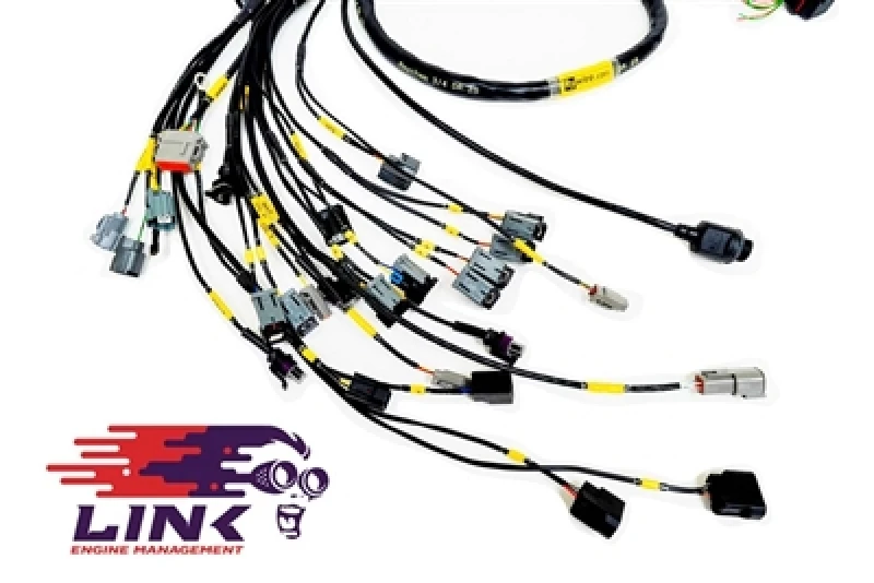 Rywire Honda K-Series Engine Harness für Link G4 ECU mit OBD2 Alternator, EV14 Injektoren, AEM IAT & MAP
