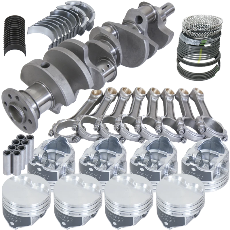 Eagle Chrysler 360 3.580in Kurbelwelle 6.123in I-Träger Pleuel -5cc Flachboden 4.040in Kolben Rotierende Baugruppe