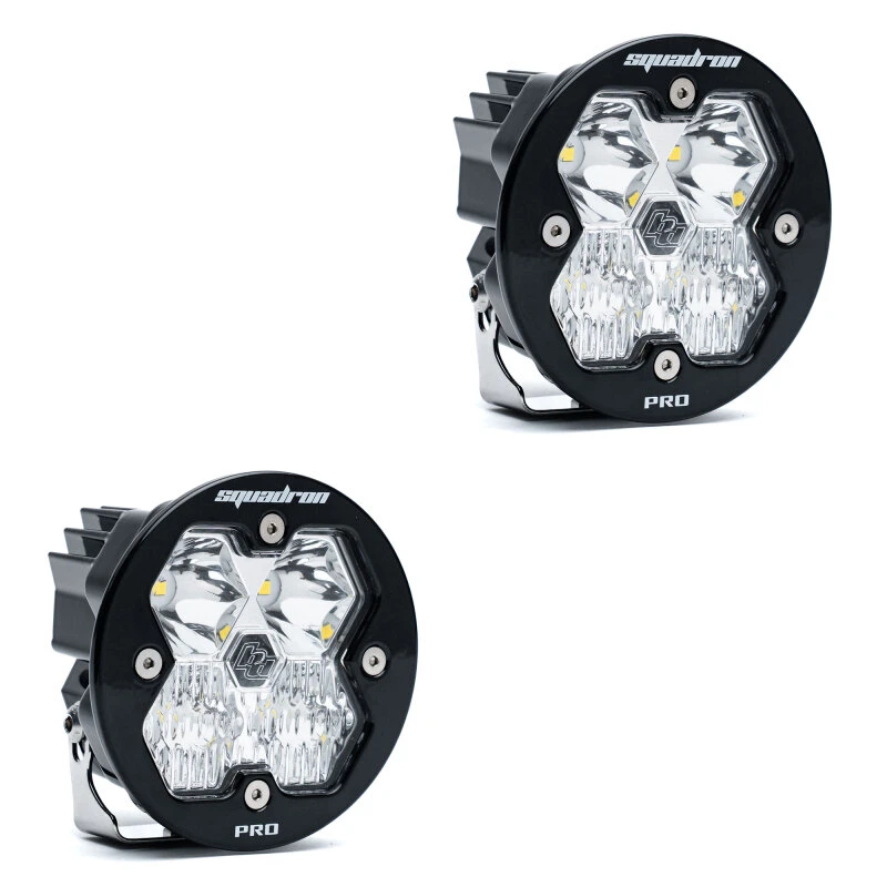 Baja Designs Squadron-R 2.0 Pro (Pair) LED Driving/Combo / No Harness