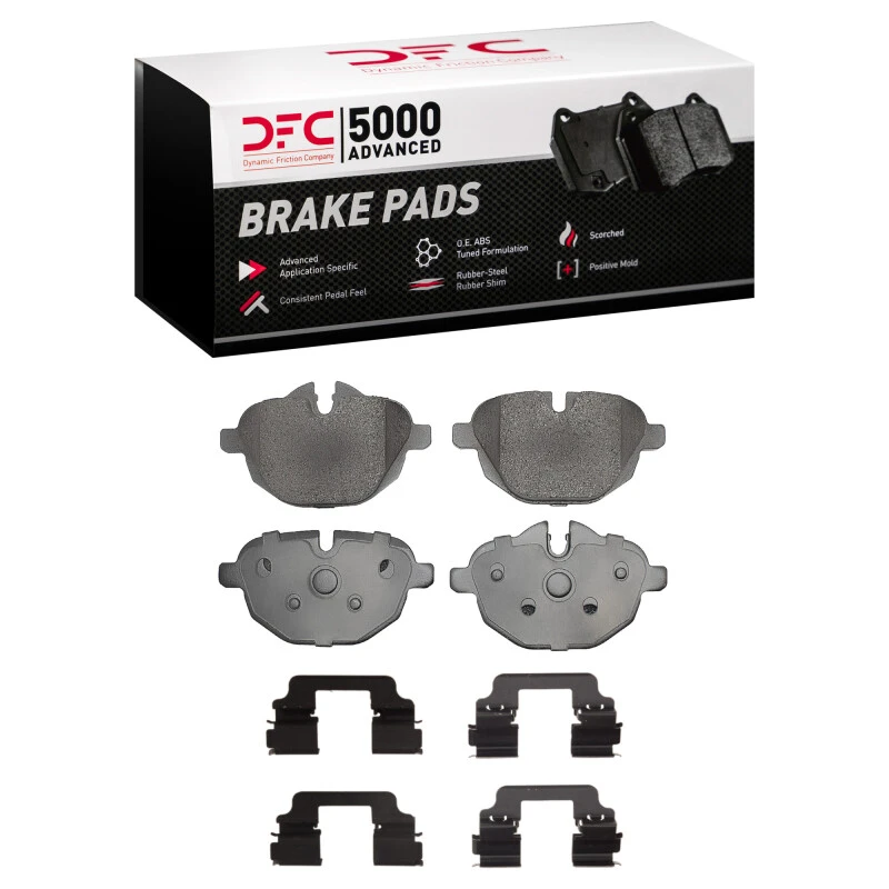 DFC 11-25 BMW Z4 Rear 5000 Advanced Low Metallic Brake Pads and Hardware Kit