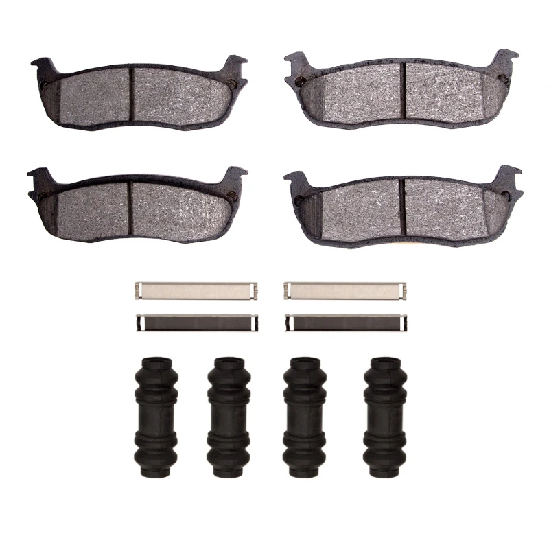 DFC 97-11 Ford F-250 2WD (Excl Super Duty) Rear 4000 HybriDynamic Brake Pads and Hardware Kit