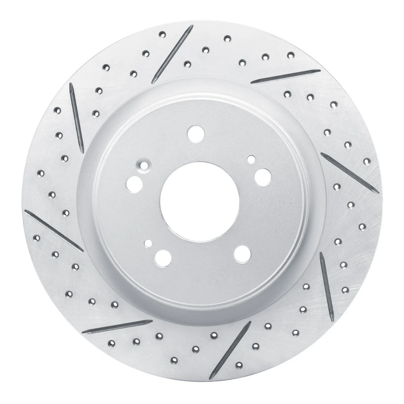 DFC 18-26 Honda Odyssey Rear Left Drilled & Slotted Geoperformance Rotor