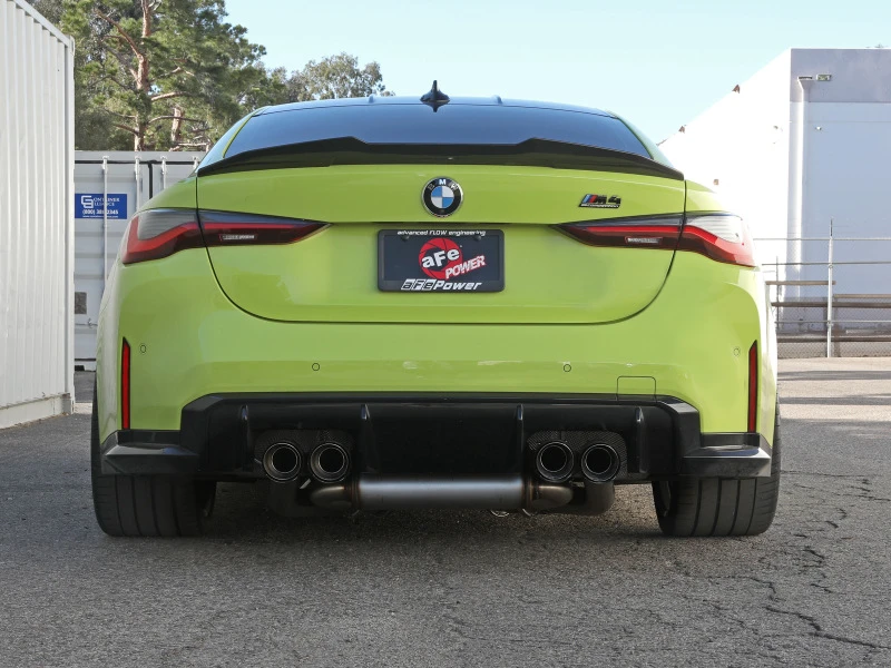 aFe MACHForce XP Auspuff Cat-Back SS 19-21 BMW M2 Competition L6-3.0L mit Carbon-Tips