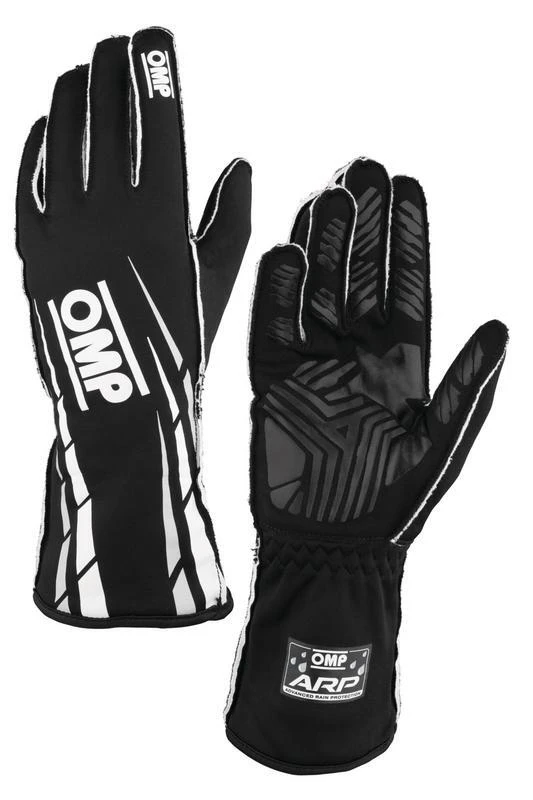 OMP Arp Gloves Black Size Xs