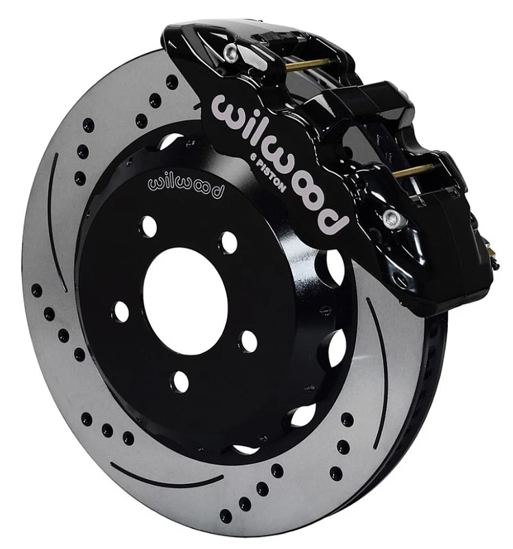 Wilwood AERO6 Vordere Bremse Kit 14,00 gebohrt 2016- Aufwärts Camaro mit Leitungen