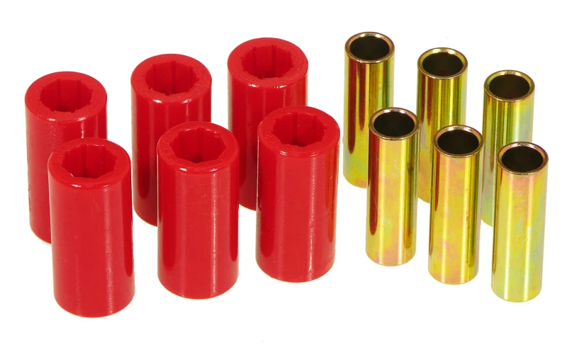 Prothane 55-75 Jeep CJ5/CJ6 Feder- und Schakelbushings - Rot