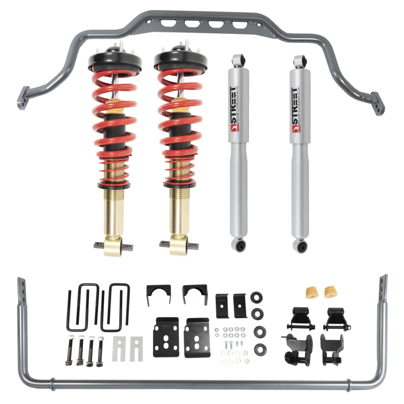 Belltech 21+ Ford F-150 2WD Performance-Handling-Kit (1-3,5 Zoll vorne/4,5 Zoll hinten Absenkung)