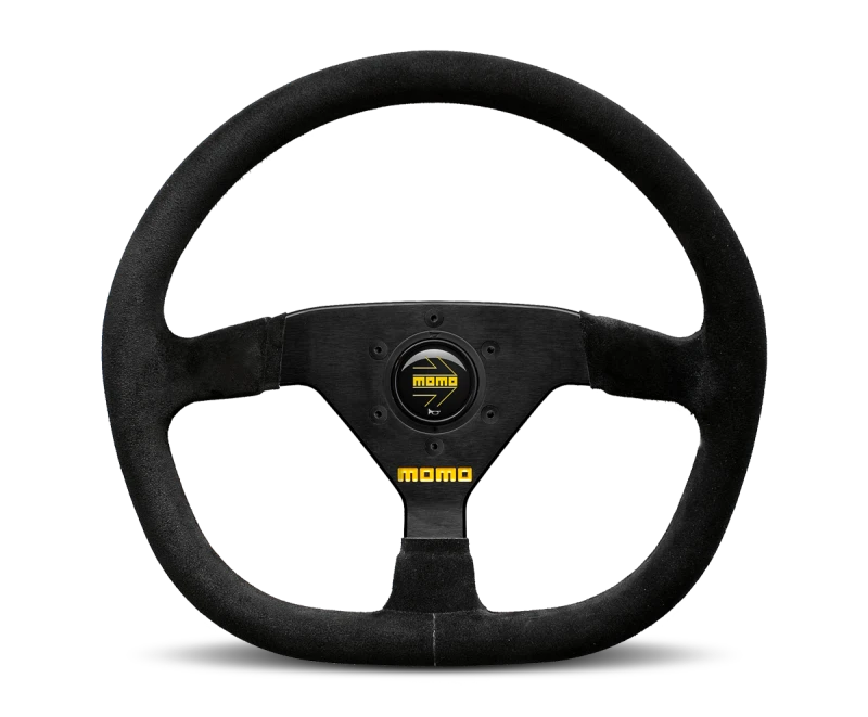 Momo MOD88 Steering Wheel 350 mm -  Black Suede/Black Spokes