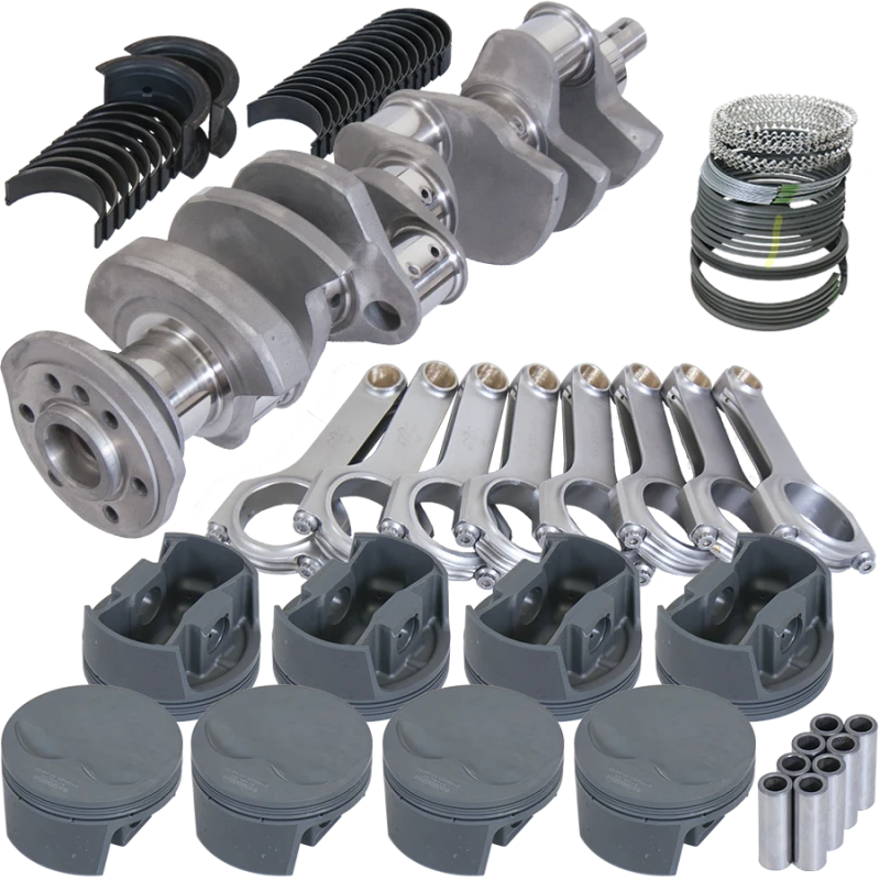 Eagle Chevy 400 3.750in Kurbelwelle 5.700in H-Beam -5cc Flachboden 4.155in Kolben Rotierende Baugruppe