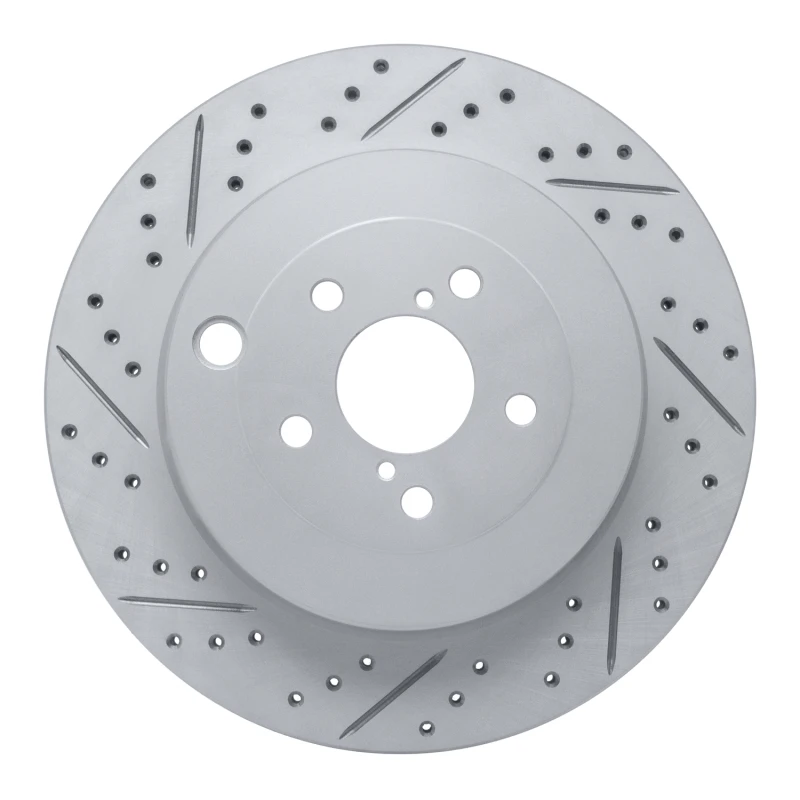 DFC 17-25 Subaru Brz Rear Left Drilled & Slotted Geoperformance Rotor
