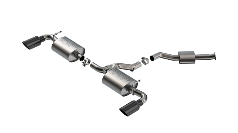 Borla Cat-Back Auspuffanlage S-Type für 2019–2025 Toyota RAV4 Hybrid 2.5