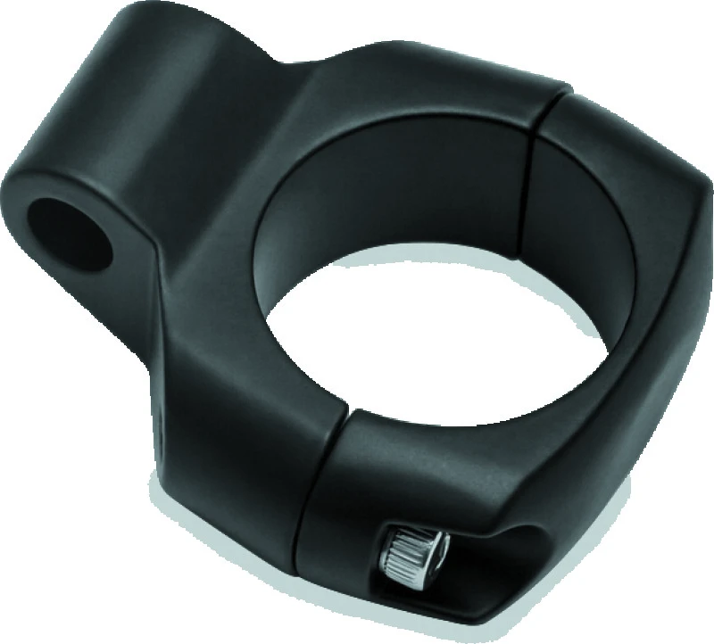 Kuryakyn Mirror Adapter 1-1/4inch Bars Mount Satin Black