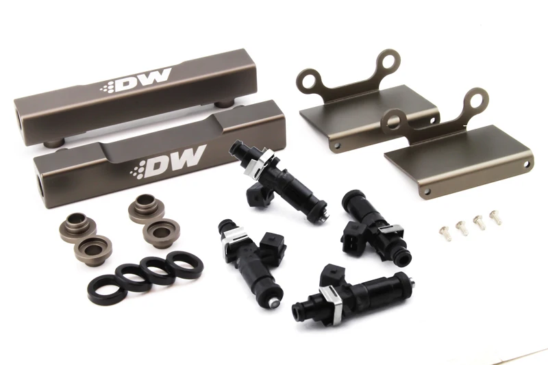 DeatschWerks 04-06 for Subaru STI/LGT Side Feed to Top Feed Fuel Rail Conv Kit w/ 1200cc Injectors