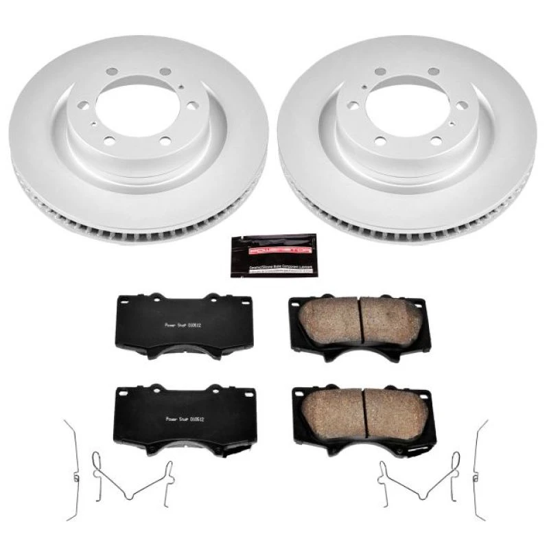 powerstop_CRK5873-67945ff65a44a Power Stop 10-19 Lexus GX460 Front Z17 Evolution Geomet Coated Brake Kit