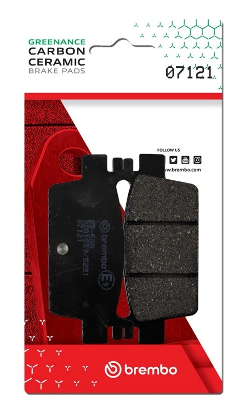 Brembo OE Kymco Ak Carbon Ceramic Brake Pad - Rear