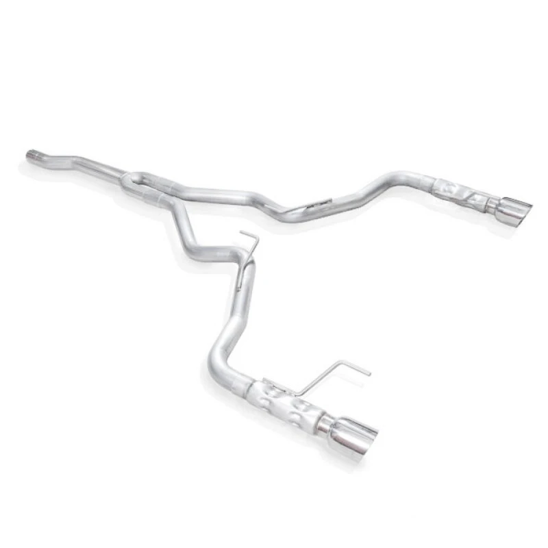 Stainless Works 2015-16 Mustang 2-1/2 Zoll Kat-Endschalldämpfer mit Retro-Kammer