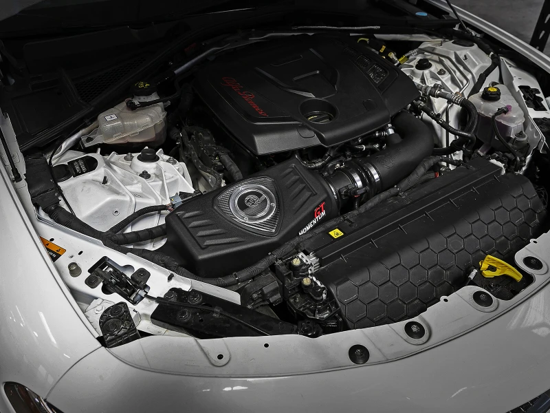 aFe POWER Momentum GT Pro Dry S Ansaugsystem 17-21 Alfa Romeo Giulia L4-2.0L (t)