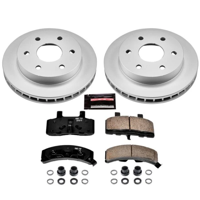 powerstop_CRK1970-679458f45a86a Power Stop 99-00 Cadillac Escalade Front Z17 Evolution Geomet Coated Brake Kit