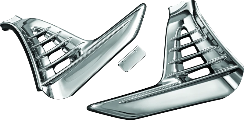 Kuryakyn Louvered Battery Box Cover für 01-10 GL1800 Chrome