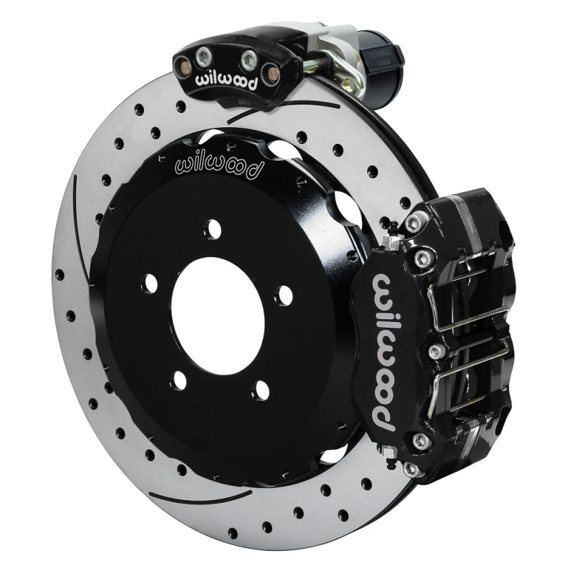 Wilwood kit rear FFR NDPR/EPB IRS 2015 mustang 12.88 rotor SRP W/LINES