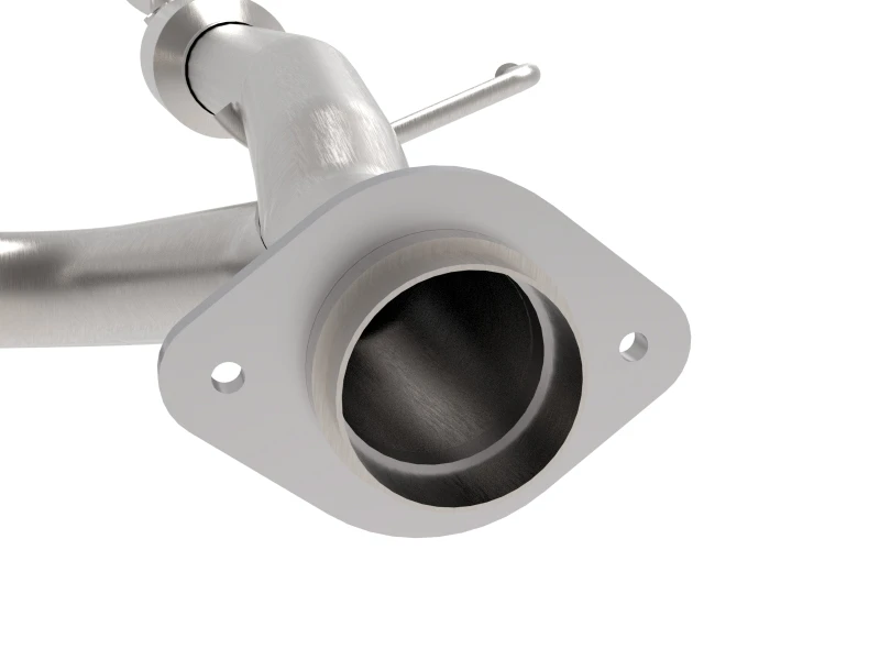 aFe Toyota Tacoma 05-15 V6-4.0L Twisted Steel Y-Rohr mit Kat