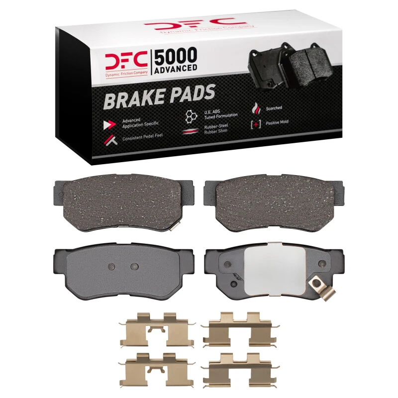 DFC 99-10 Hyundai XG350 Rear 5000 Advanced Ceramic Brake Pads and Hardware Kit