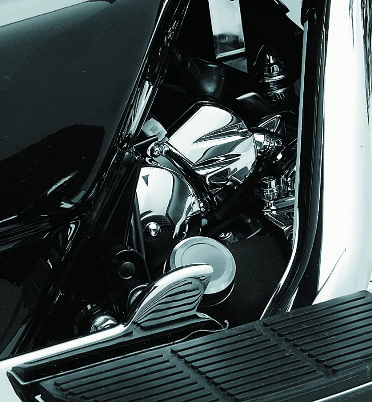 Kuryakyn Solenoid Cover für 90-06 Big Twins & 91-19 XL Sportsters in Chrom