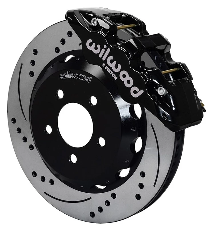 Wilwood AERO6 Vorderes Bremse Kit 15,00 gebohrt 2016-Up Camaro mit Leitungen