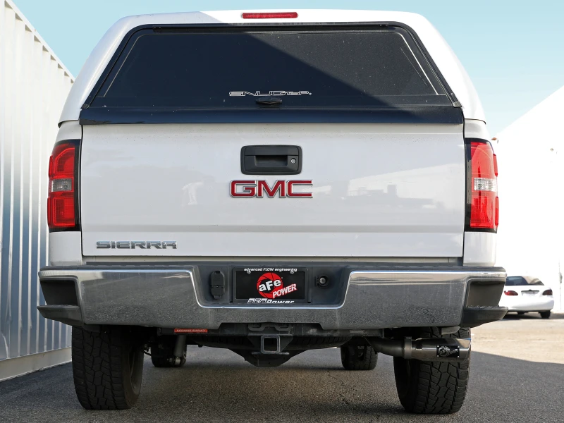 aFe Apollo GT Serie 3 Zoll 409SS GM Silverado/Sierra 1500 09-18 V6-4,3/V8-4,8/5,3L - Poliert