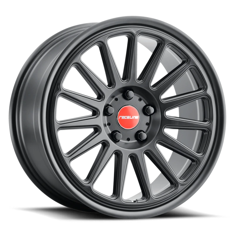 Raceline 315B Grip 18x8.5in / 5x114.3 BP / 45mm Offset / 72.6mm Bore - Satin Black Wheel