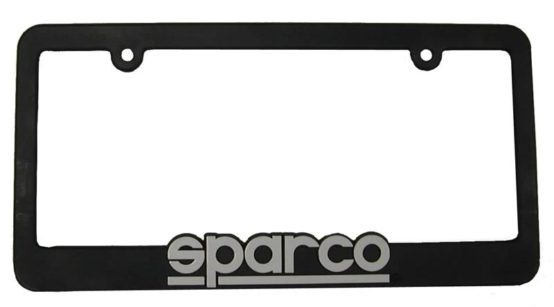 Sparco License Plate Frame Plastic