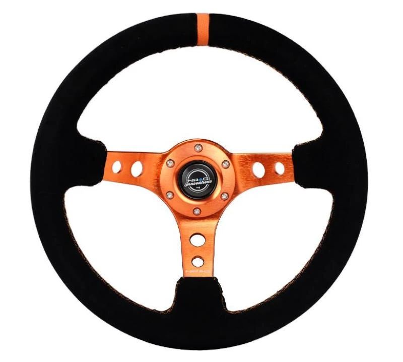 NRG Reinforced Steering Wheel (350mm/ 3in. Deep)