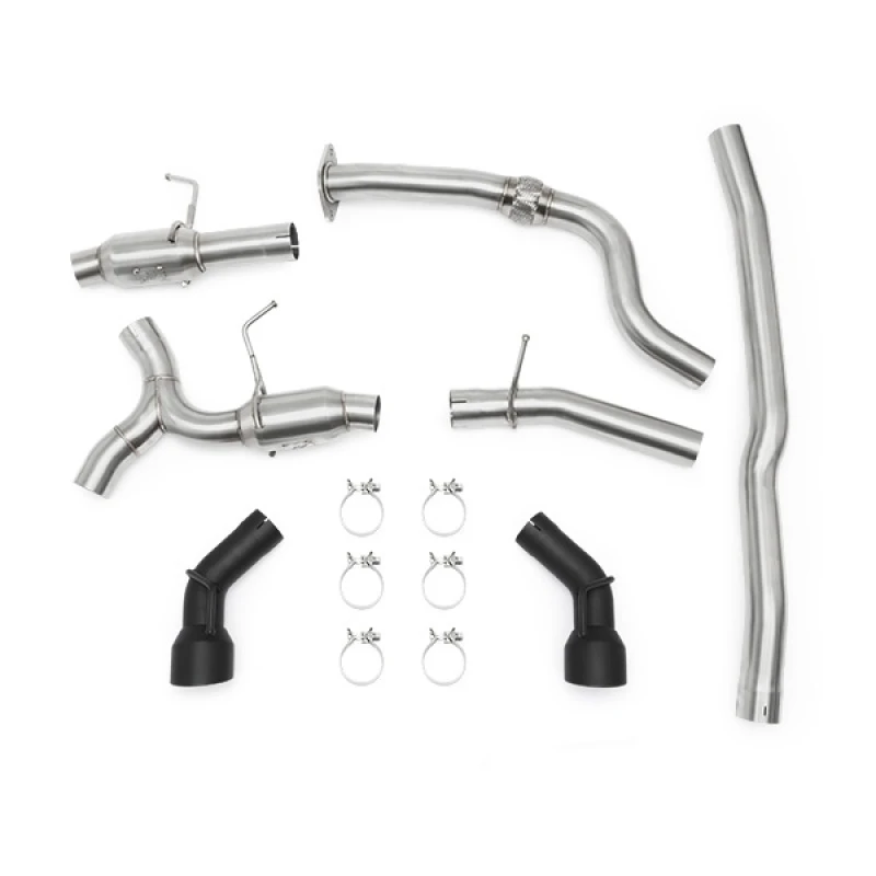 Mishimoto 2016+ Chevrolet Camaro 2.0T Dual Black Tip Cat-Back Auspuff