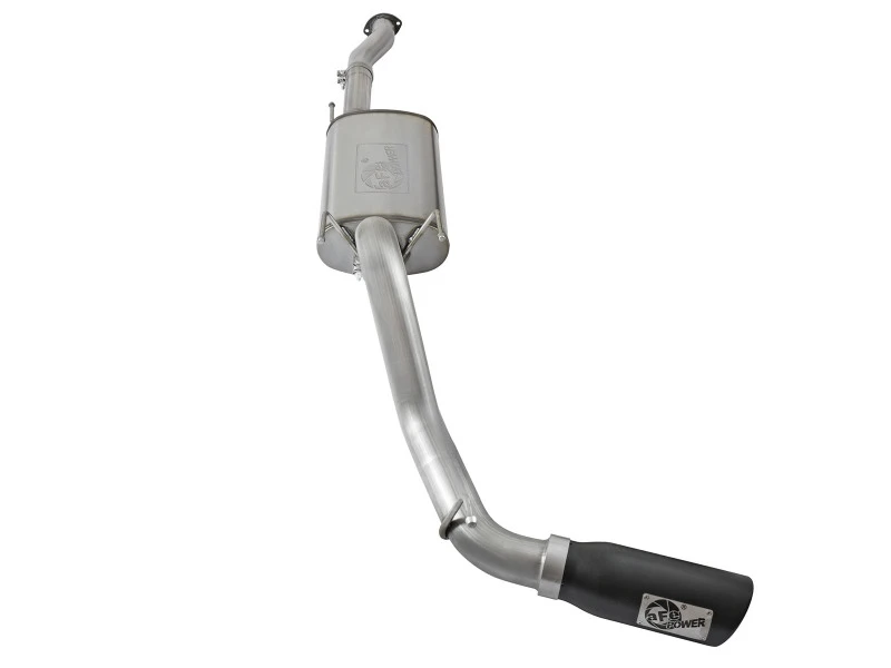 aFe MACHForce XP Cat-Back SS mit schwarzen Spitzen 16 Toyota Tacoma V6-3.5L