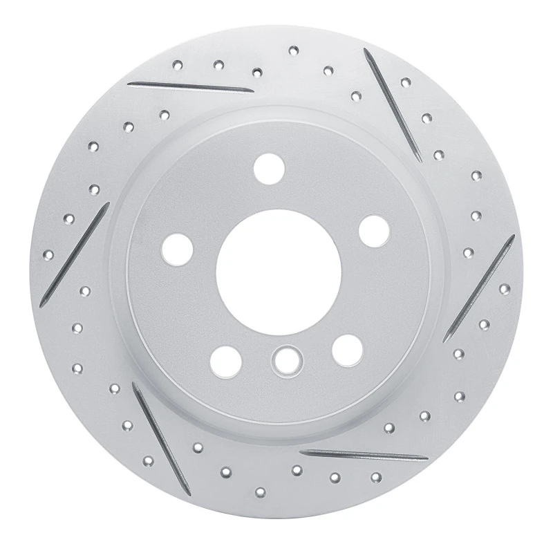 DFC 14-25 BMW I3 Rear Right Drilled & Slotted Geoperformance Rotor