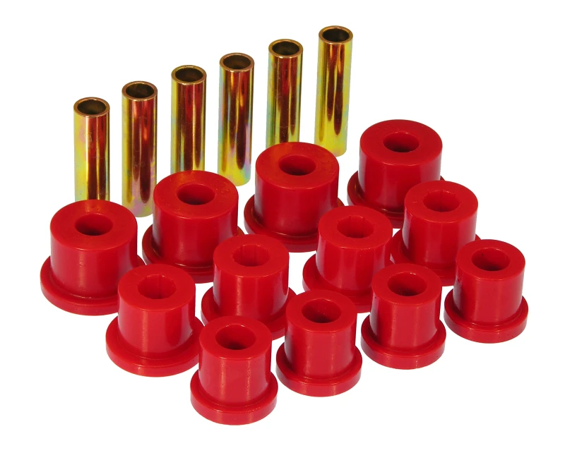 Prothane 81-87 GM Hinterachs- und Schakelbushings (mit 1 3/8 Zoll Bushings) - Rot