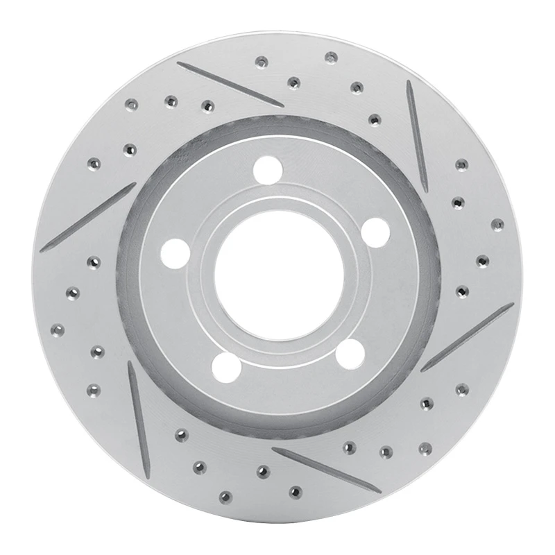 DFC 99-05 Audi S6 Rear Right Drilled & Slotted Geoperformance Rotor