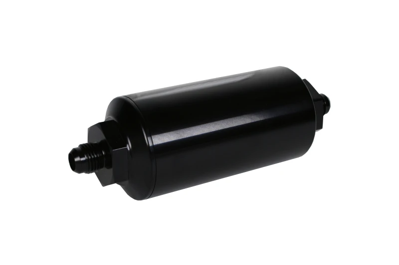 Aeromotive In-Line Filter - AN-06 238 Stainless Mesh Element - Anodized Black