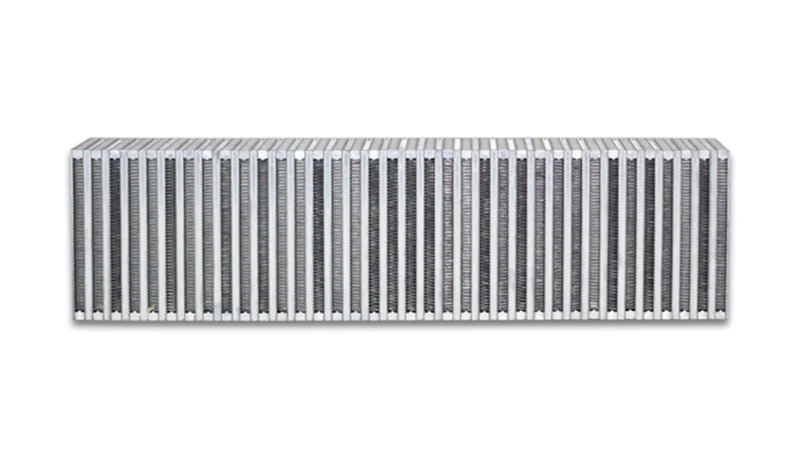 Vibrant Vertikaler Durchfluss Intercooler Kern 24 Zoll B x 6 Zoll H x 3,5 Zoll Dicke
