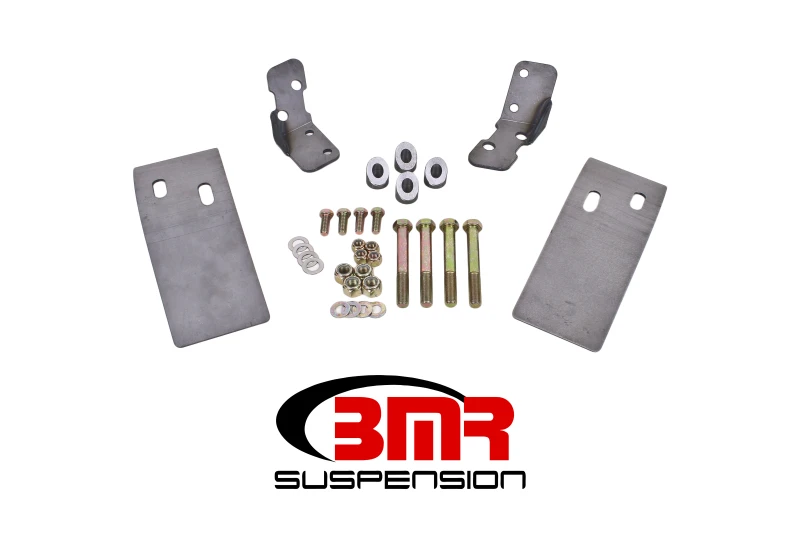 BMR 79-04 Fox Mustang Plate Style Torque Box Reinforcement Plates Upper Only - Natural
