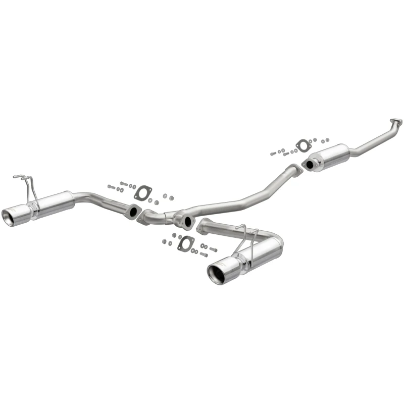 MagnaFlow 2016+ Honda Civic L4 1.5L Street Series Cat-Back Auspuffanlage mit polierten Endstücken