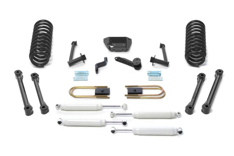 Fabtech 07-08 Dodge 2500/3500 4WD 6,7L Diesel mit Automatikgetriebe 6 Zoll Perf Sys mit Perf Shks